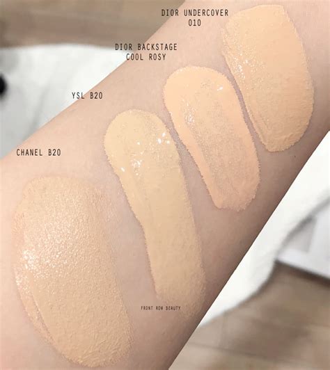 dior backstage face and body foundation cool rosy sample|dior backstage foundation shades.